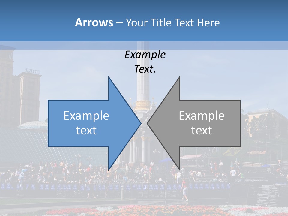 Poll Outdoor Urban PowerPoint Template