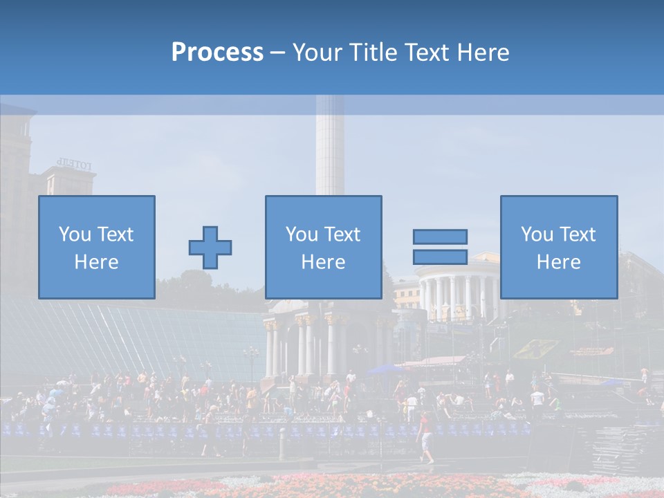 Poll Outdoor Urban PowerPoint Template