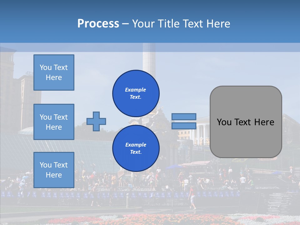 Poll Outdoor Urban PowerPoint Template