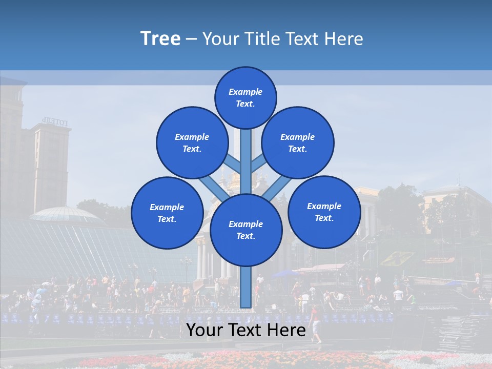 Poll Outdoor Urban PowerPoint Template