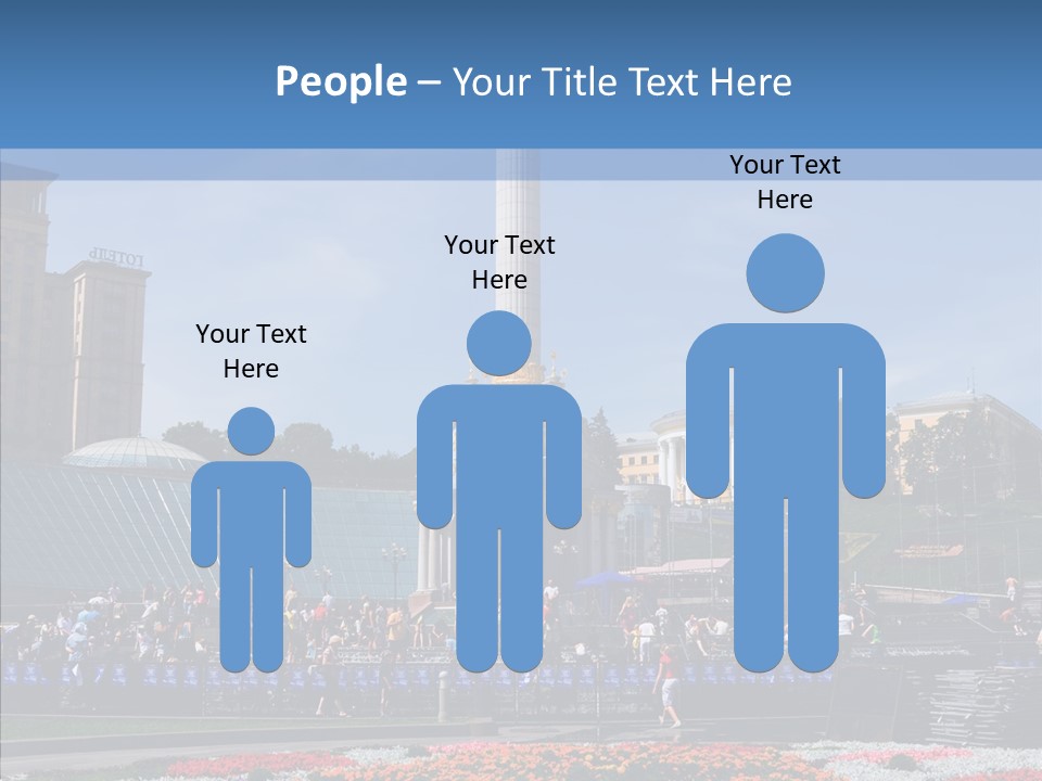 Poll Outdoor Urban PowerPoint Template