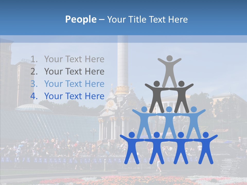 Poll Outdoor Urban PowerPoint Template