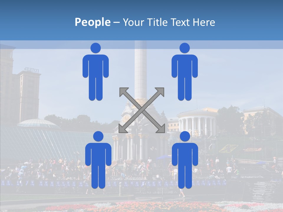 Poll Outdoor Urban PowerPoint Template