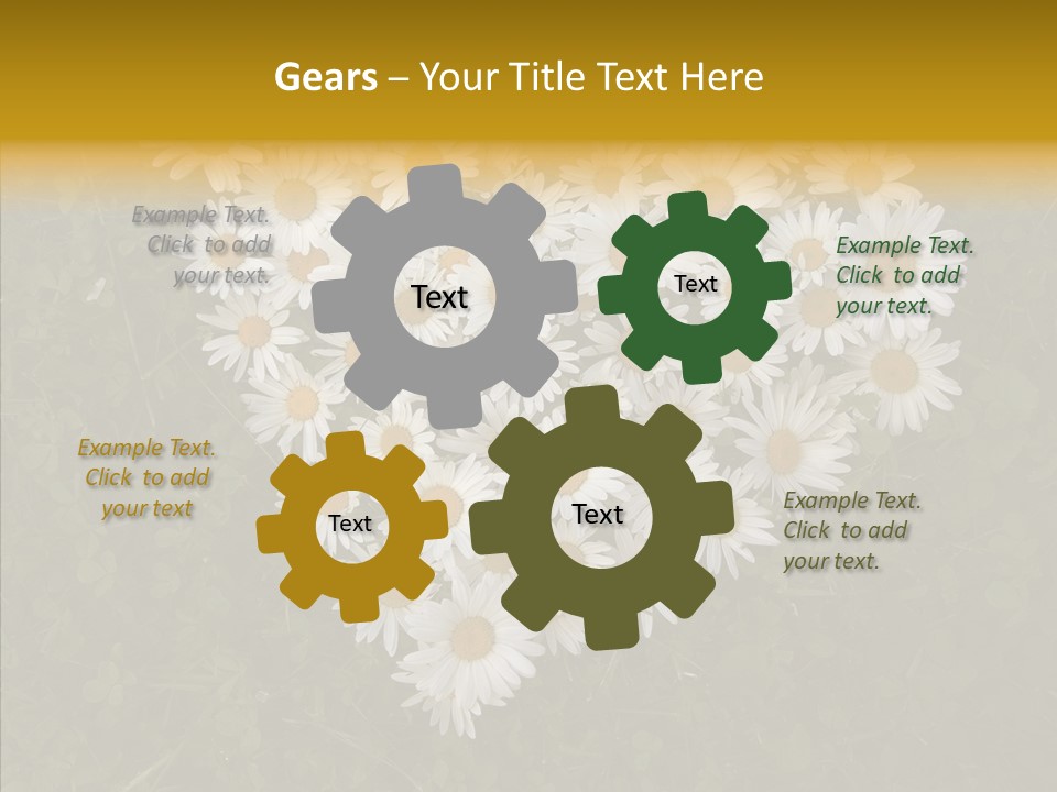 Spring Design Growth PowerPoint Template