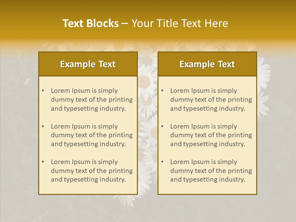 Spring Design Growth PowerPoint Template