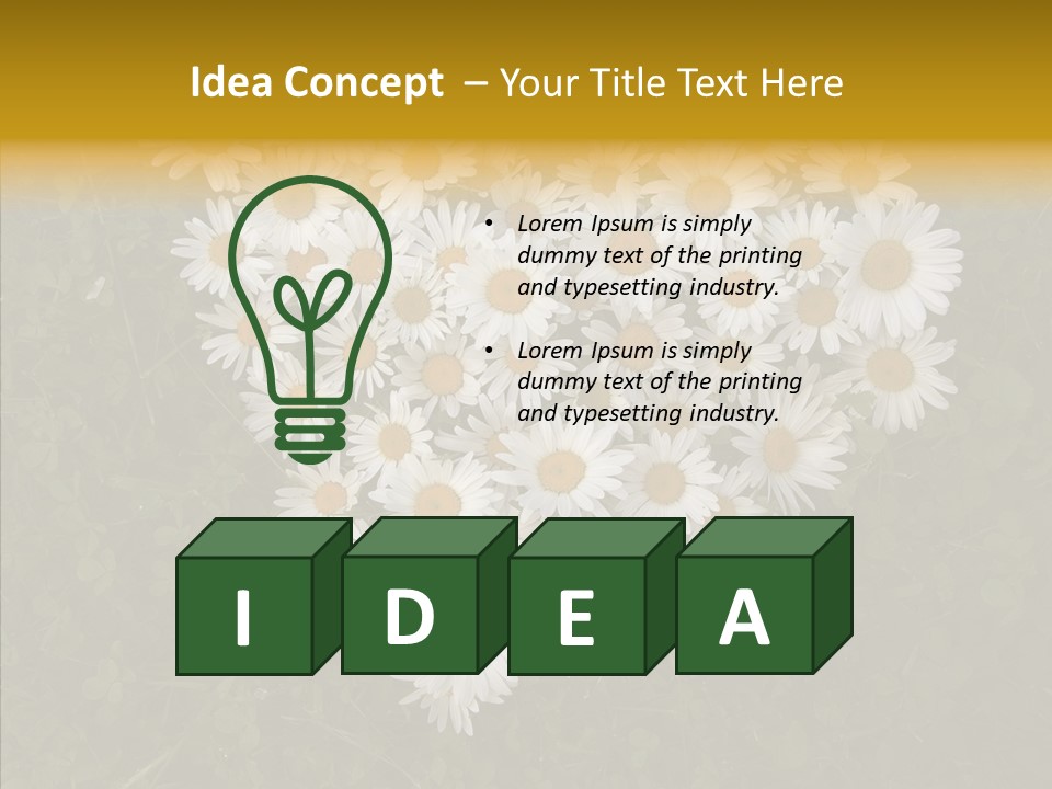 Spring Design Growth PowerPoint Template