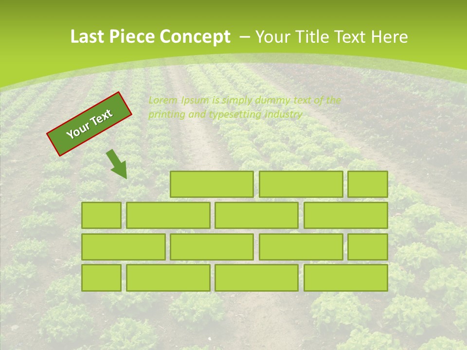 Outdoors Farmland Vitamin PowerPoint Template