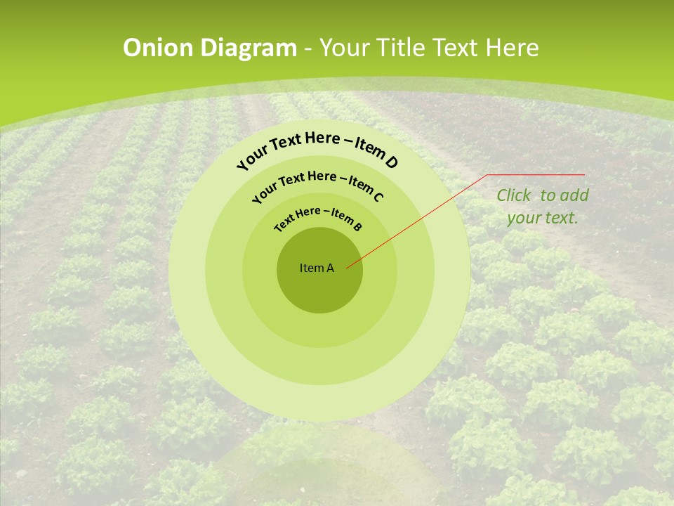 Outdoors Farmland Vitamin PowerPoint Template