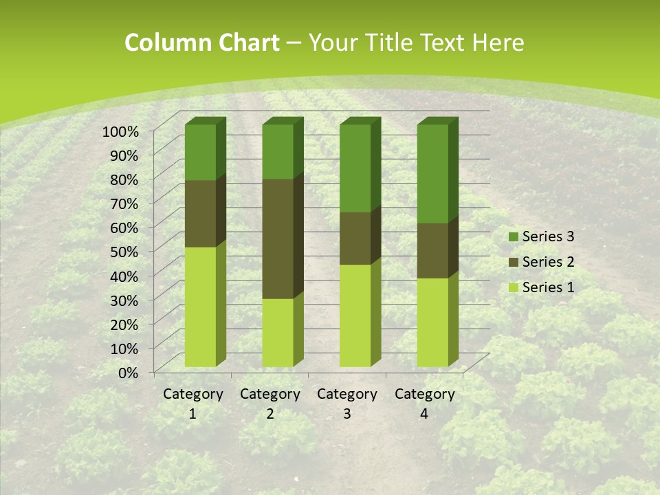 Outdoors Farmland Vitamin PowerPoint Template
