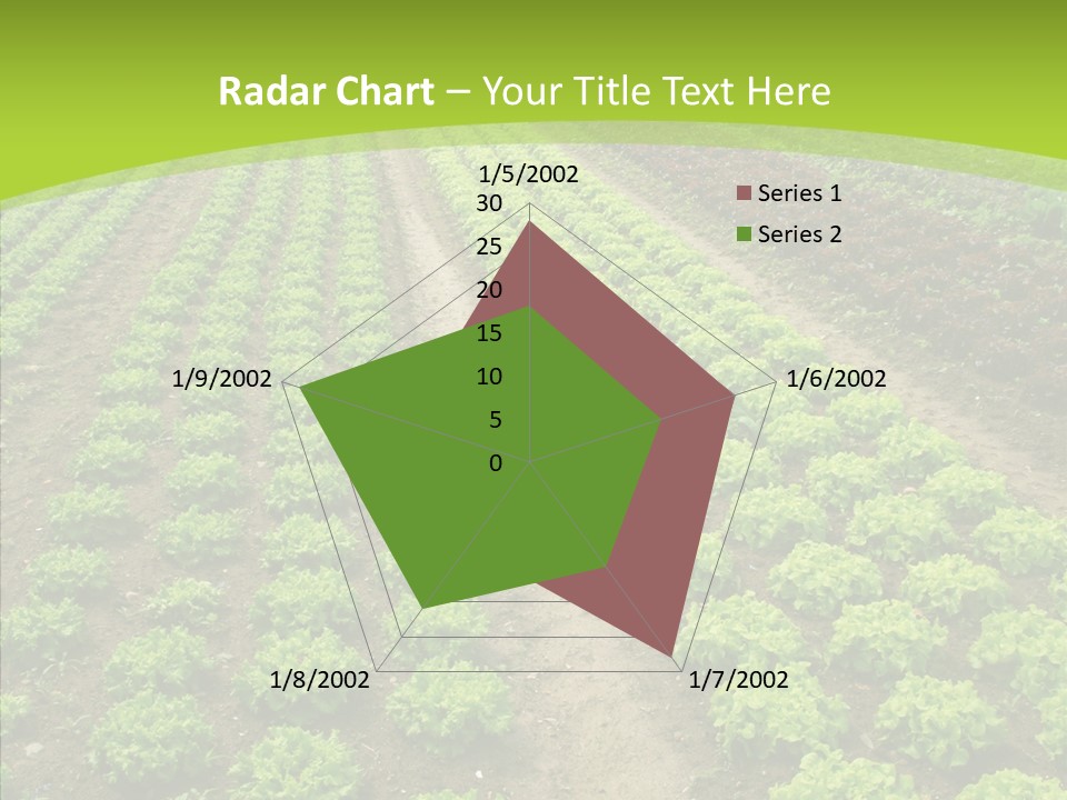 Outdoors Farmland Vitamin PowerPoint Template