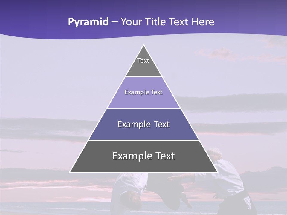 Catching Karate Martial PowerPoint Template