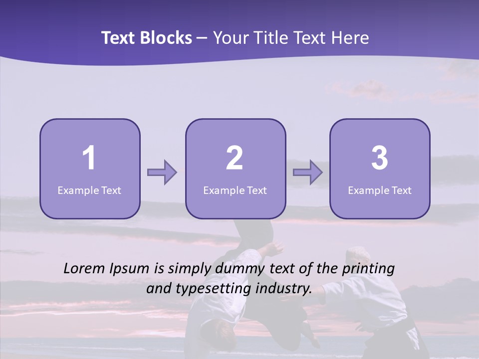Catching Karate Martial PowerPoint Template