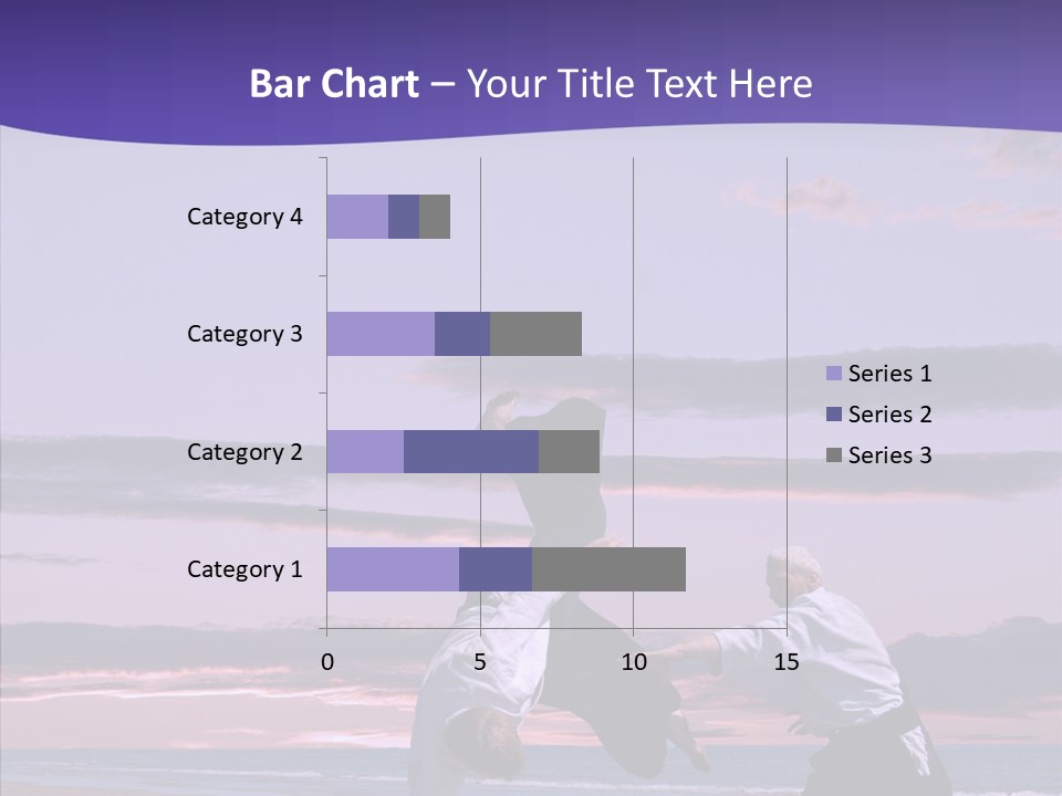Catching Karate Martial PowerPoint Template