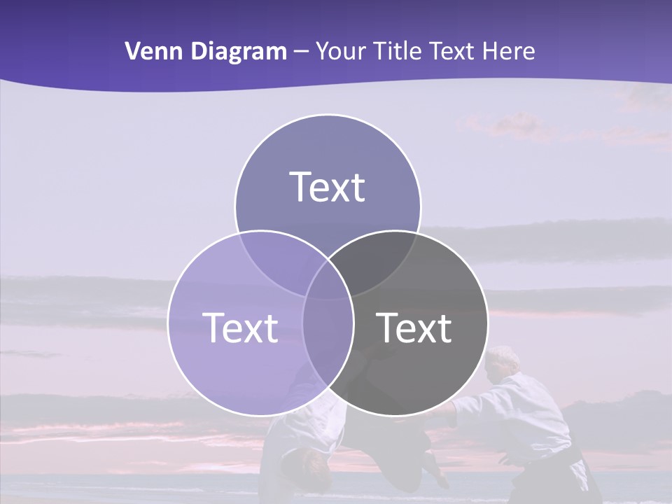 Catching Karate Martial PowerPoint Template