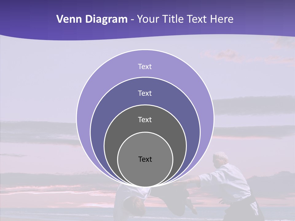 Catching Karate Martial PowerPoint Template