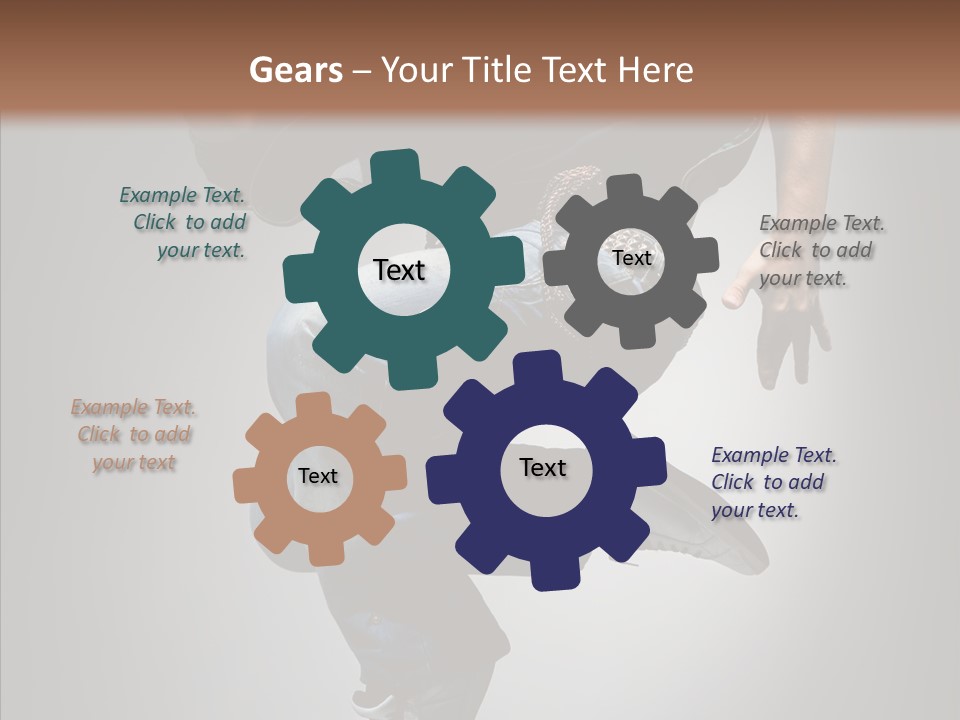 Dancer Difficult Male PowerPoint Template