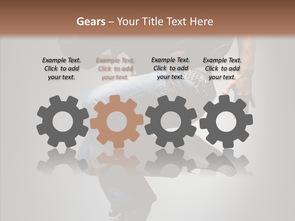 Dancer Difficult Male PowerPoint Template