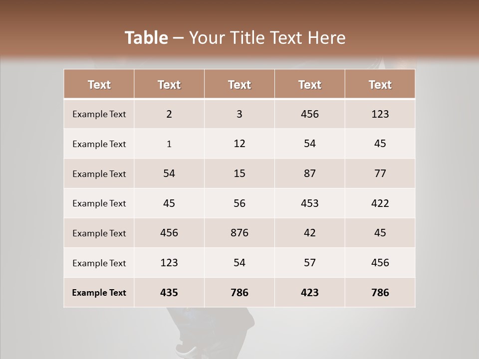 Dancer Difficult Male PowerPoint Template