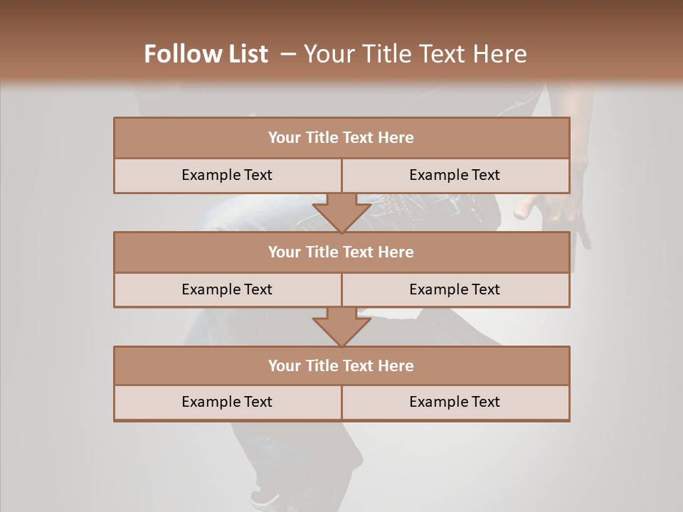 Dancer Difficult Male PowerPoint Template