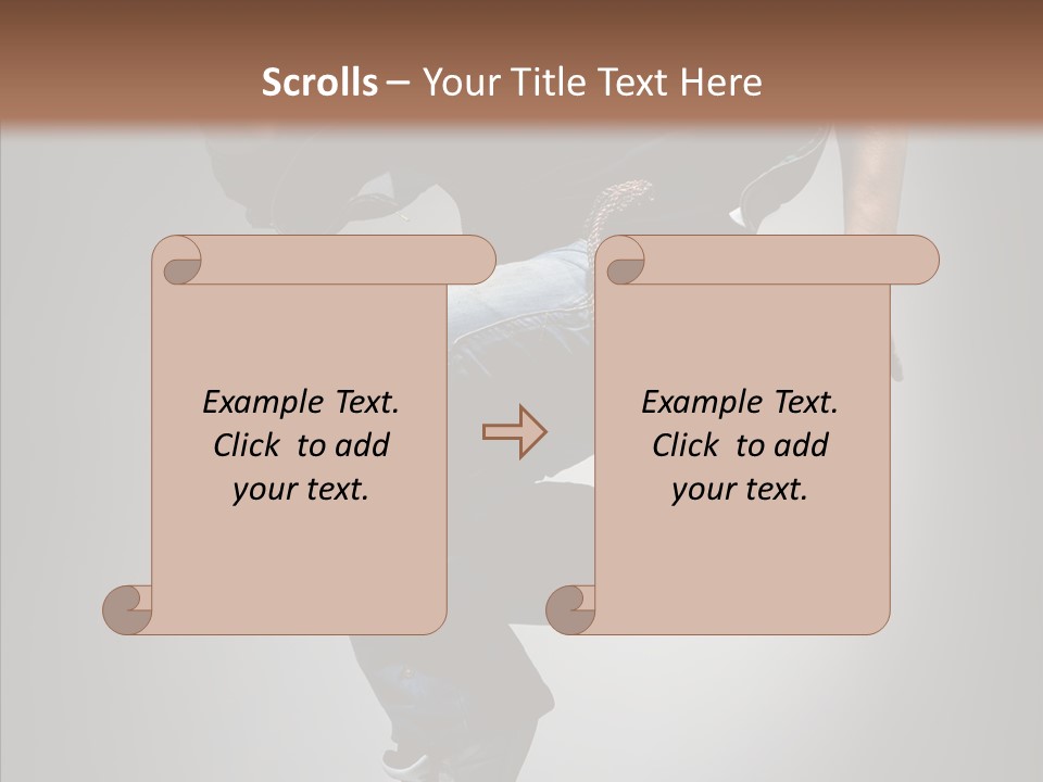 Dancer Difficult Male PowerPoint Template