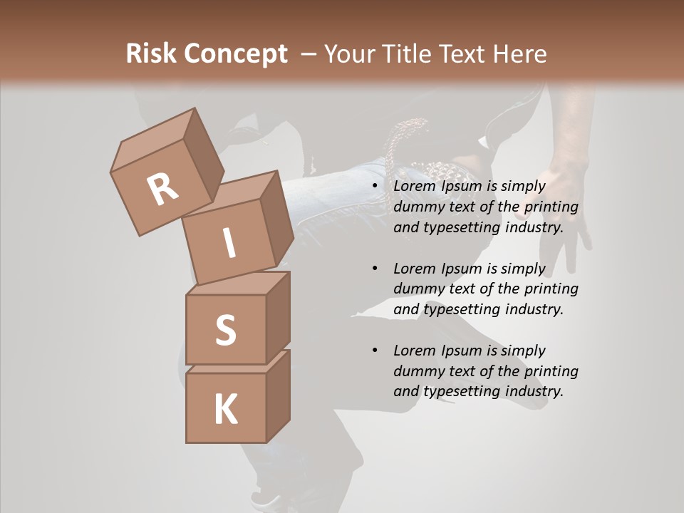 Dancer Difficult Male PowerPoint Template