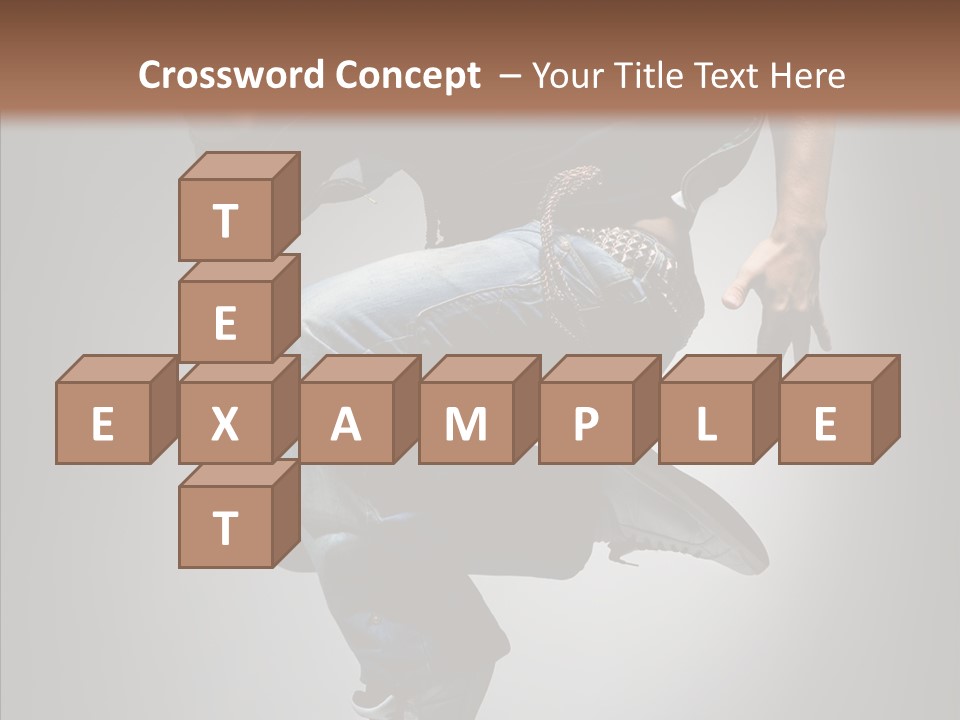 Dancer Difficult Male PowerPoint Template