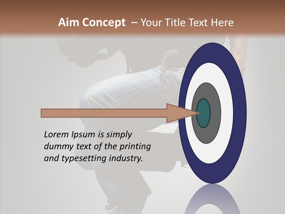 Dancer Difficult Male PowerPoint Template