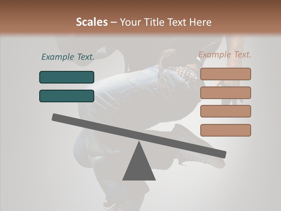 Dancer Difficult Male PowerPoint Template