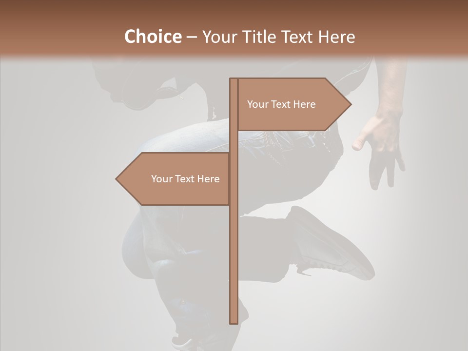 Dancer Difficult Male PowerPoint Template