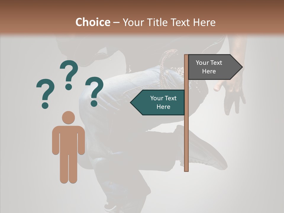 Dancer Difficult Male PowerPoint Template