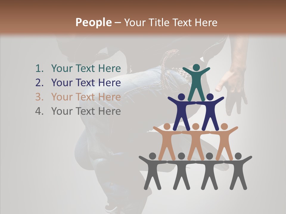 Dancer Difficult Male PowerPoint Template