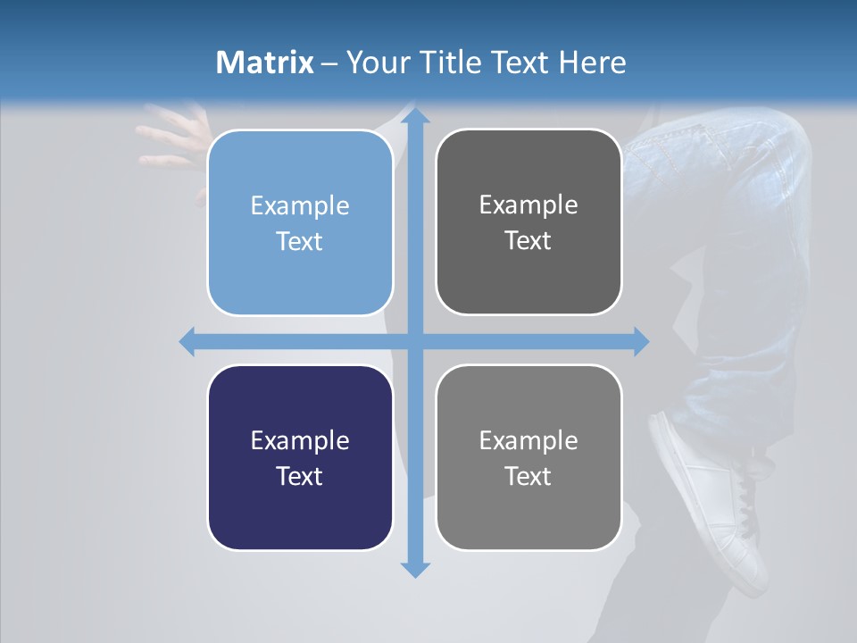 Breakdance Boy Male PowerPoint Template