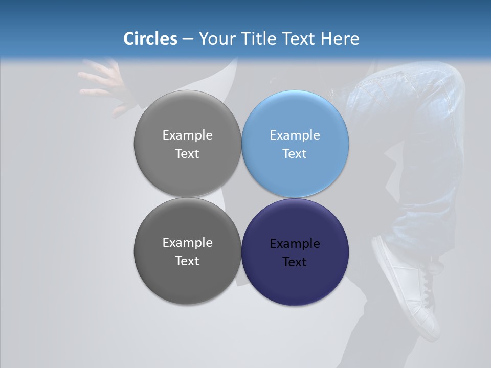 Breakdance Boy Male PowerPoint Template