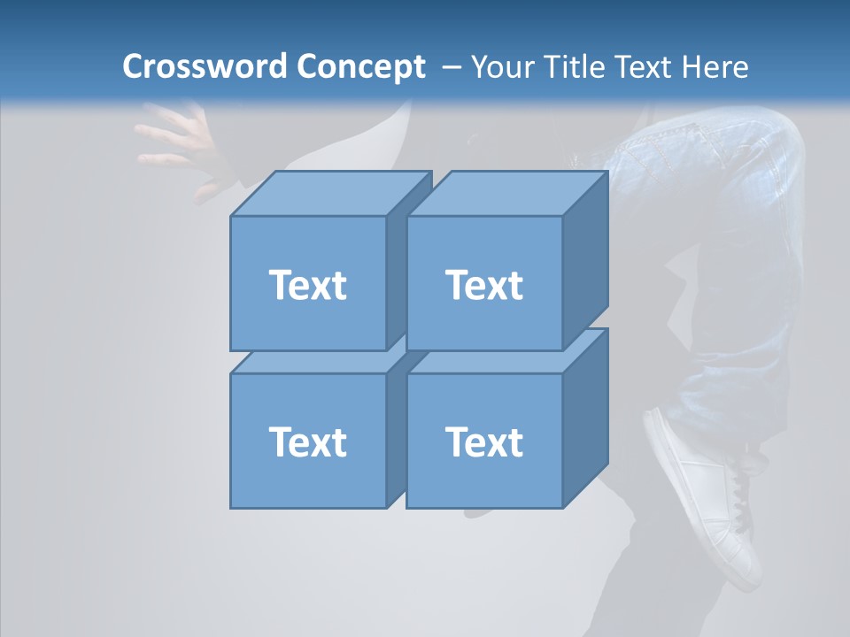 Breakdance Boy Male PowerPoint Template