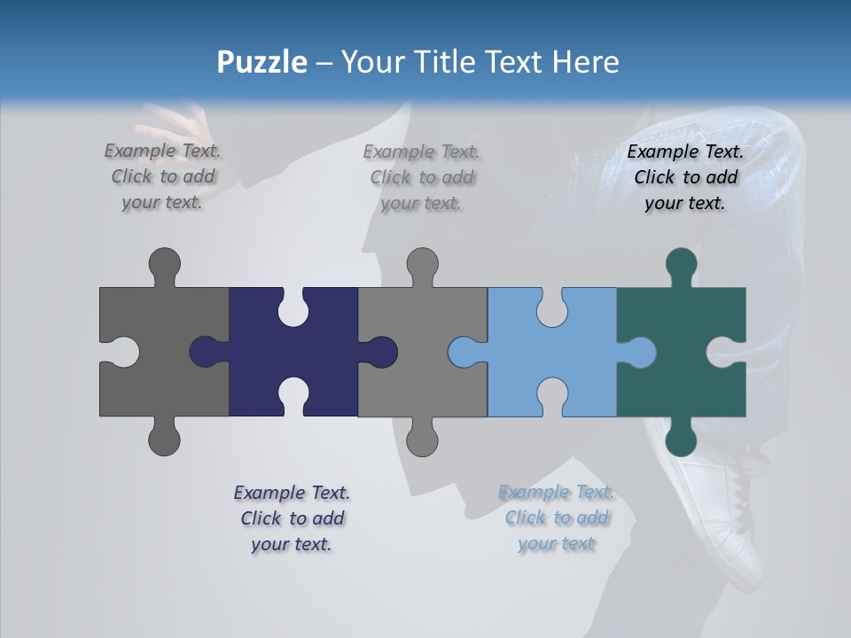 Breakdance Boy Male PowerPoint Template