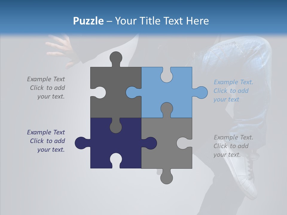 Breakdance Boy Male PowerPoint Template