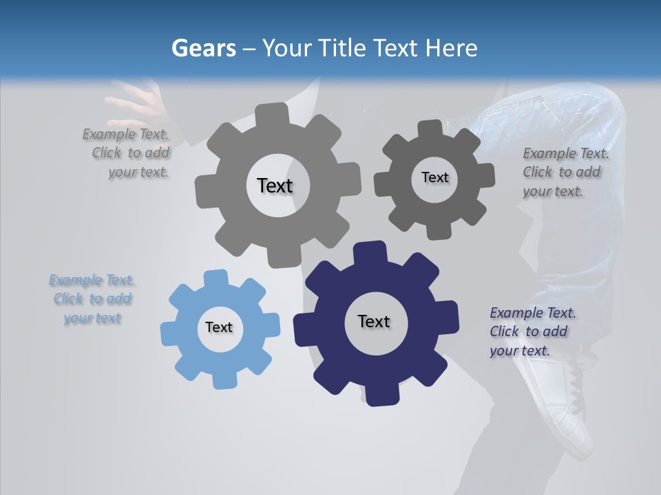 Breakdance Boy Male PowerPoint Template