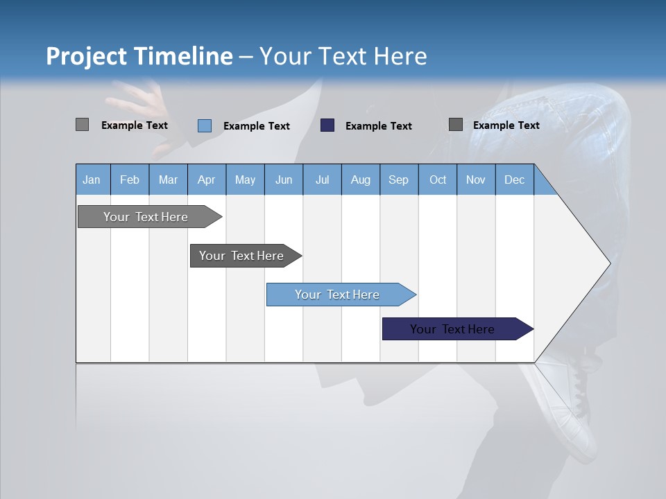 Breakdance Boy Male PowerPoint Template