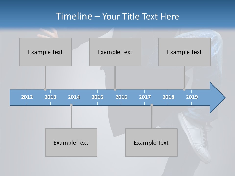 Breakdance Boy Male PowerPoint Template