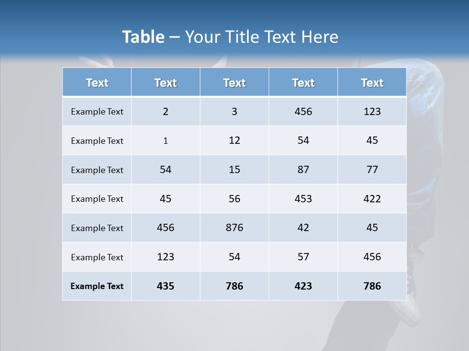 Breakdance Boy Male PowerPoint Template