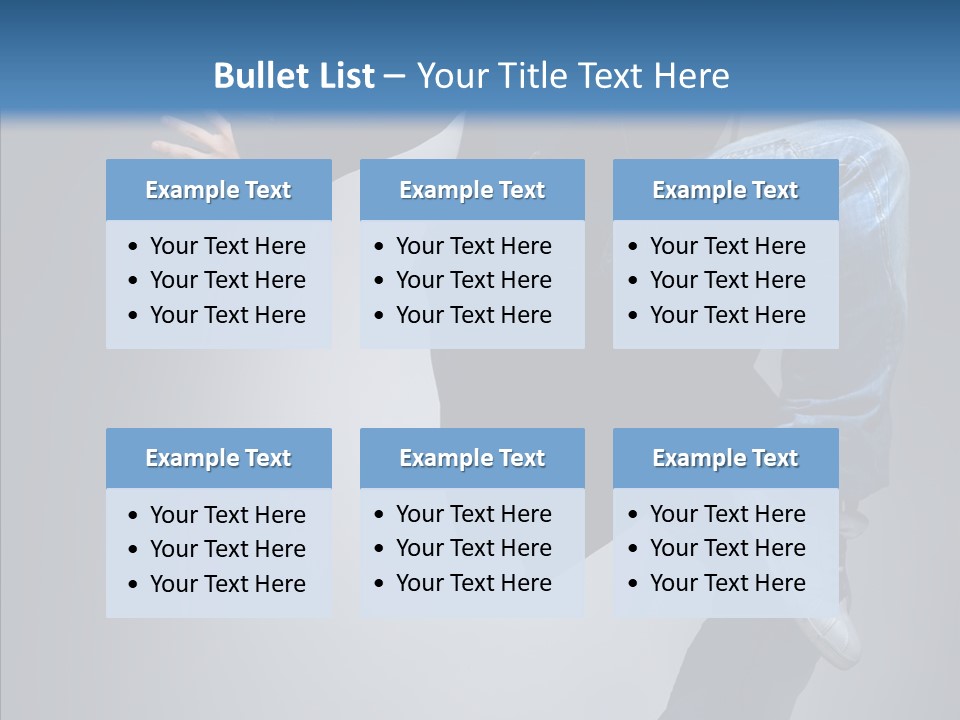 Breakdance Boy Male PowerPoint Template