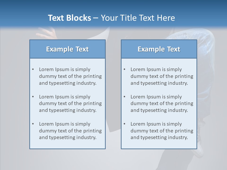 Breakdance Boy Male PowerPoint Template