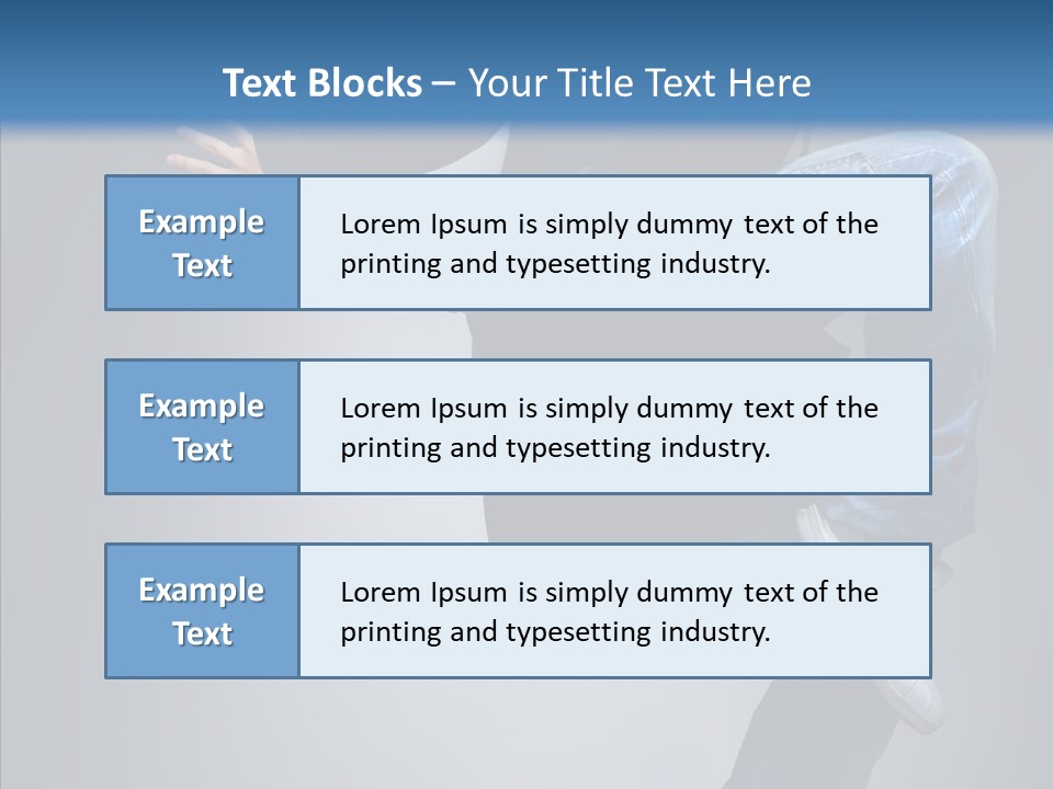 Breakdance Boy Male PowerPoint Template