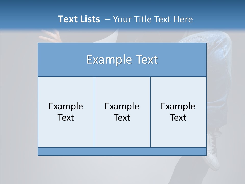 Breakdance Boy Male PowerPoint Template
