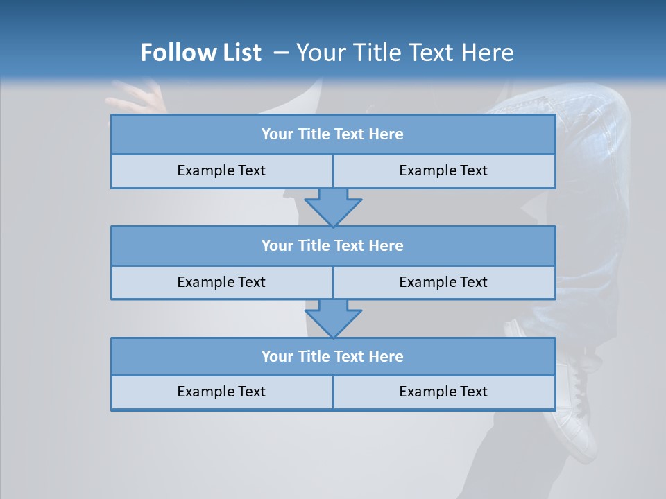 Breakdance Boy Male PowerPoint Template