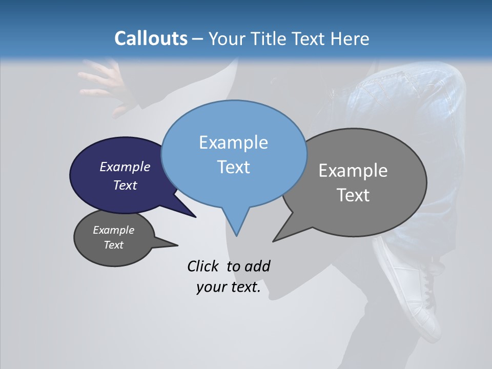 Breakdance Boy Male PowerPoint Template