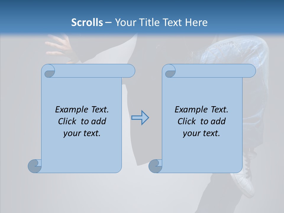 Breakdance Boy Male PowerPoint Template