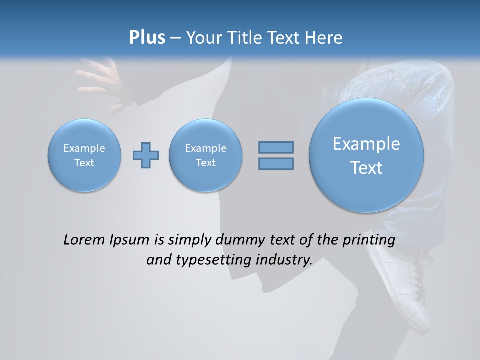 Breakdance Boy Male PowerPoint Template