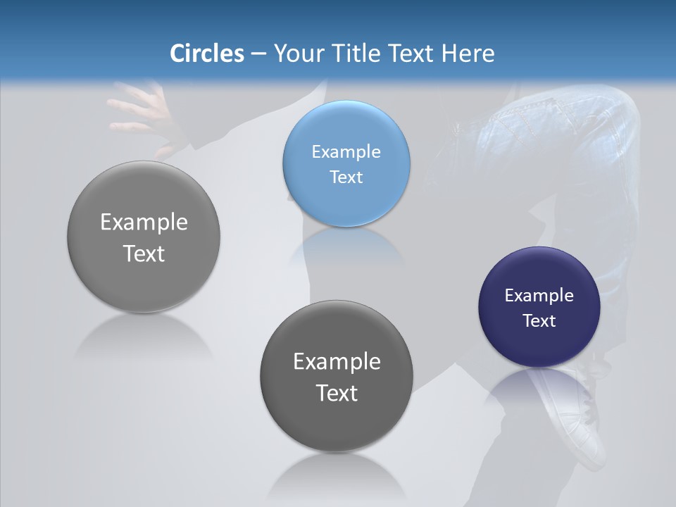 Breakdance Boy Male PowerPoint Template