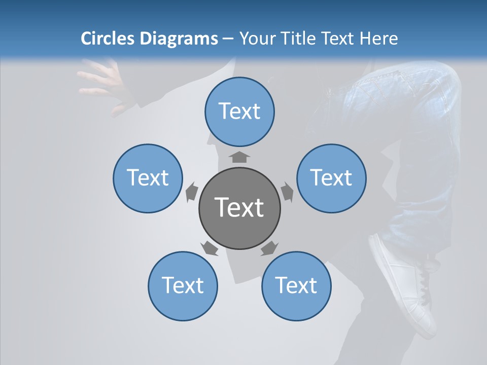 Breakdance Boy Male PowerPoint Template